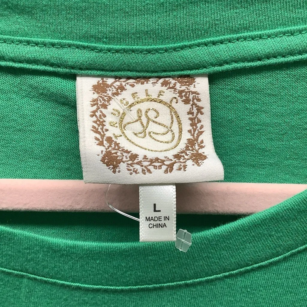 Tru Self Size Large Green Palm Beach Tennis Club T-Shirt. New With Tags - Image 7