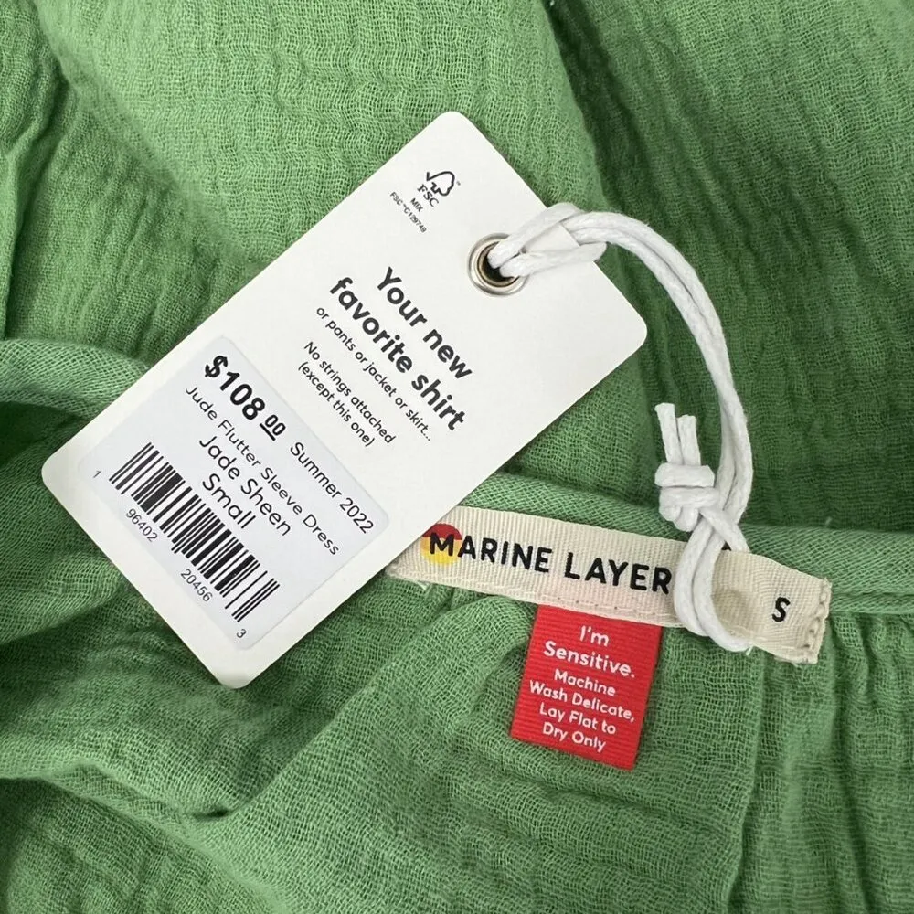 Marine Layer Jude Flutter Sleeve Dress - Image 4