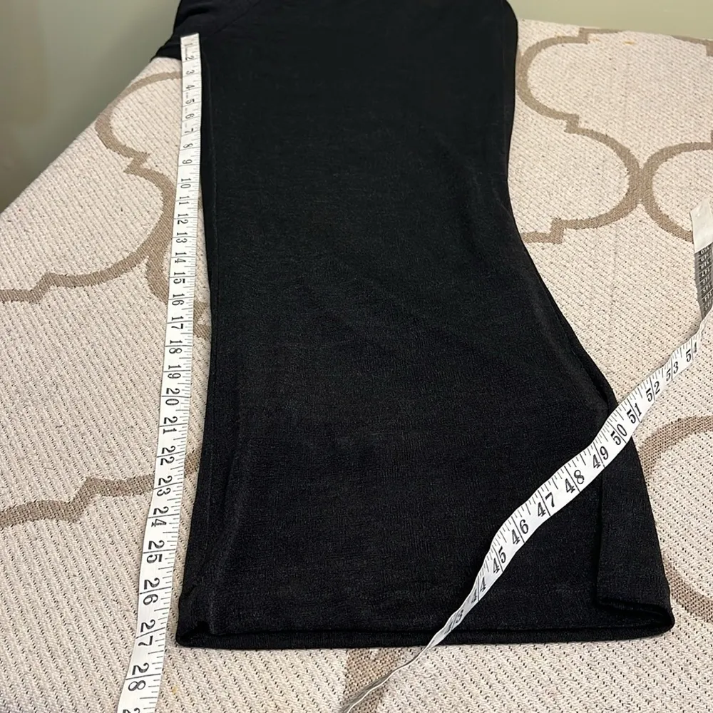 Misha Emer Blouson Jersey Black flare leg Jumpsuit Size 12 - Image 9