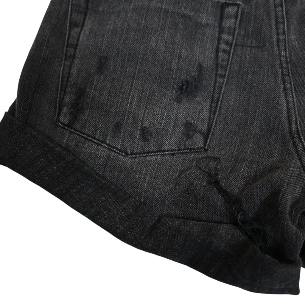 One Teaspoon Women's 25 High Waist Bandits Jean Shorts - Image 6