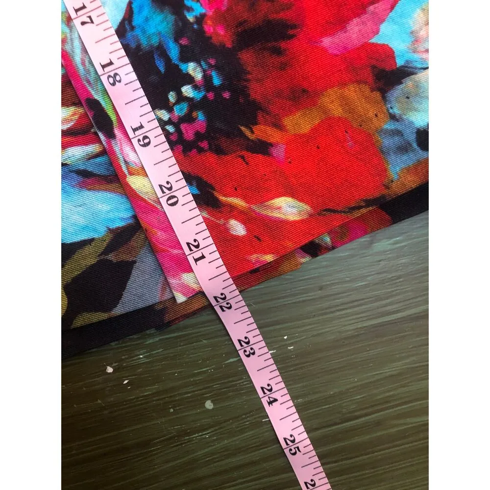 Trina Turk NWOT Women's Brown Floral Bright Blouson Skirt - Size 6 - Image 7