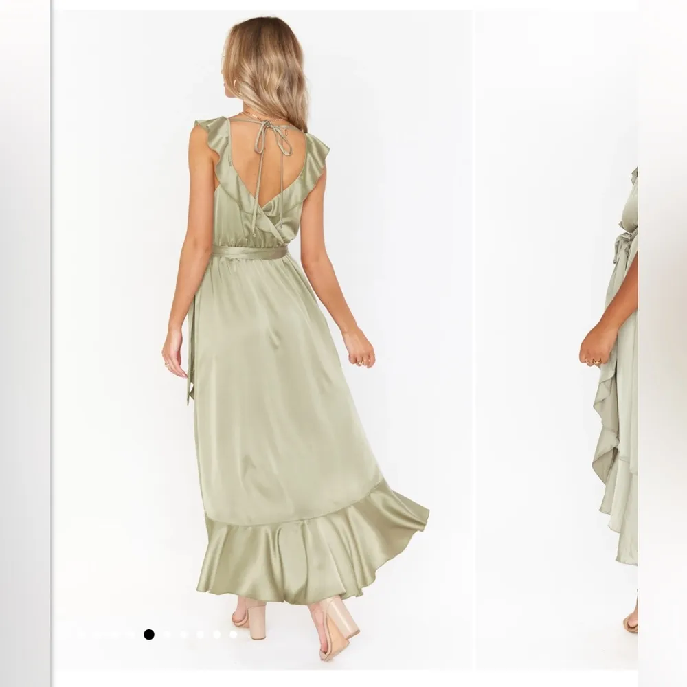 Show Me Your MUMU Samantha Ruffle Wrap Dress NWT - Image 2