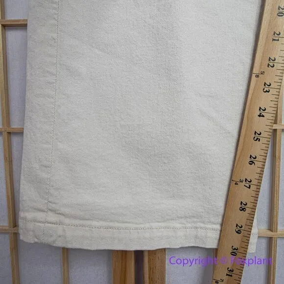 NEW Madewell The Perfect Vintage Wide-Leg Jean‎ Vintage Canvas, 31 - Image 8