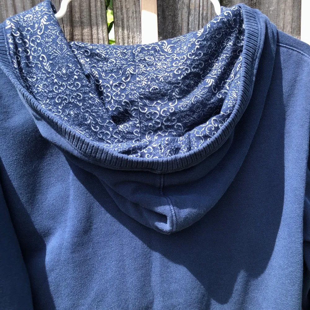 Vintage Coronado Beach California hoodie sweatshirt Blue Appliqué M Size M - Image 6