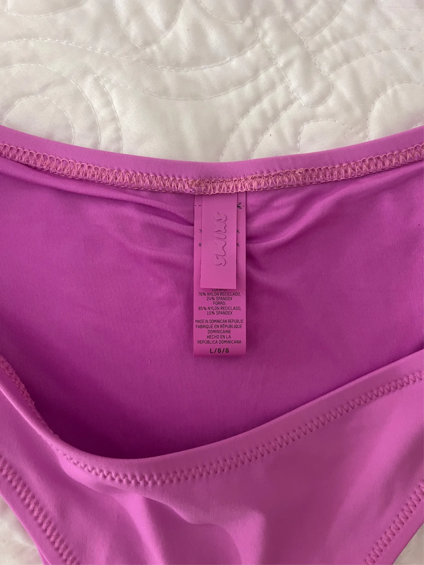 SKIMS Bikini Set Pink - Image 2