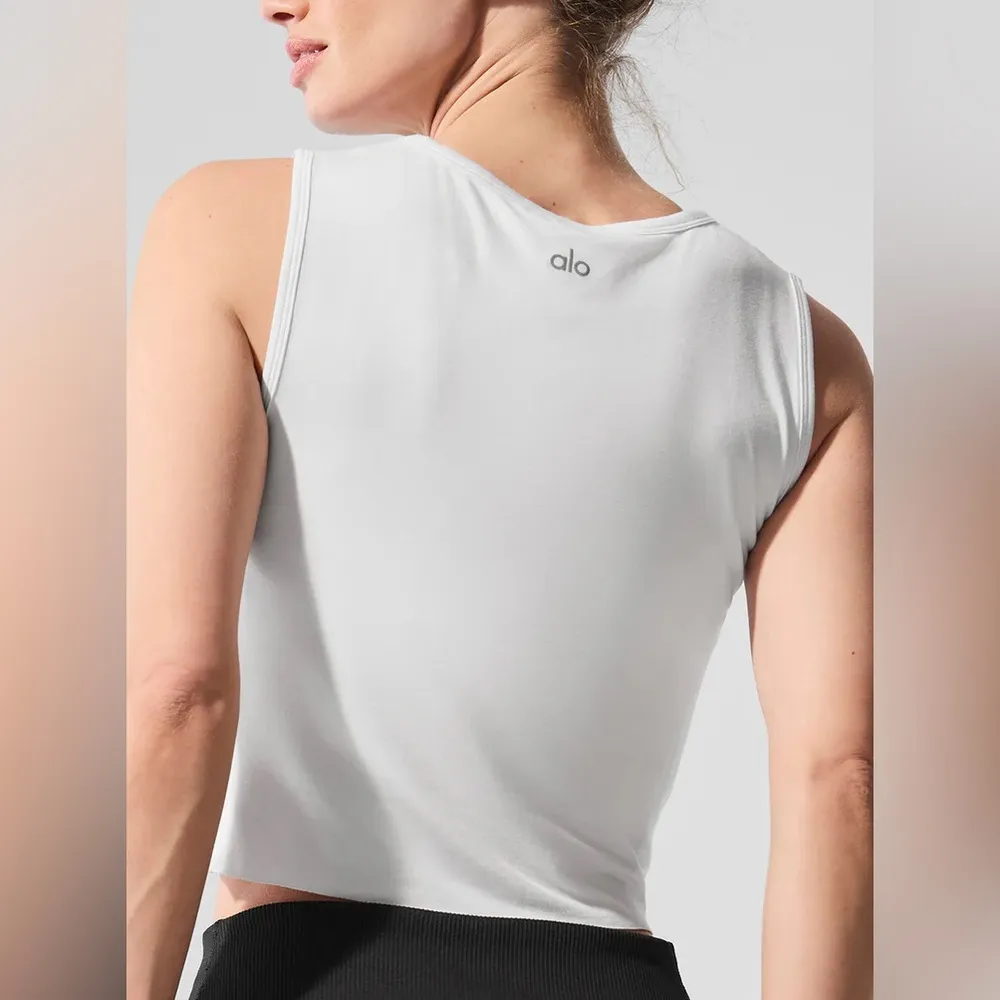 Cover Tank in White - Image 2