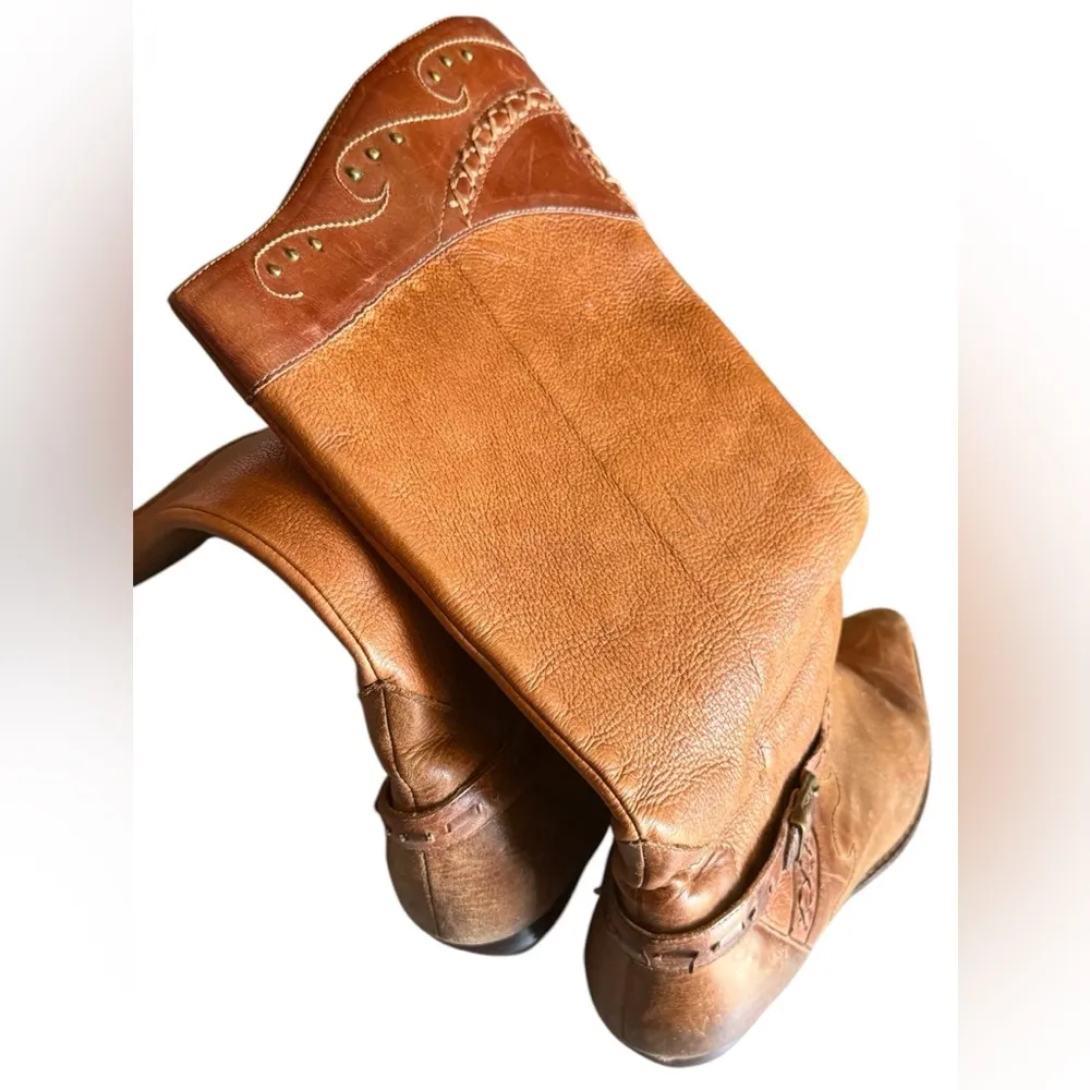 Women’s size 8M Circle S Brand Brown Boots. Made in Brazil. - Image 4