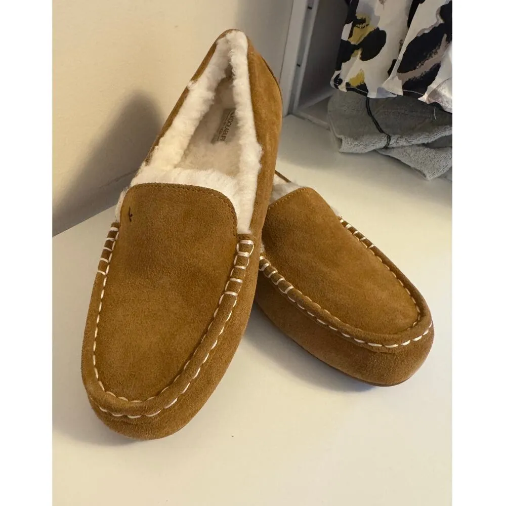 Koolaburra by UGG Women's Lezly Slipper Suede Chestnut Size 12 - Image 5