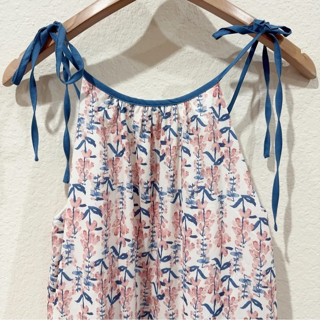 Greylin Alix Halter Tiered Midi Dress Ivory Clay Bump Friendly One Size NWT - Image 5