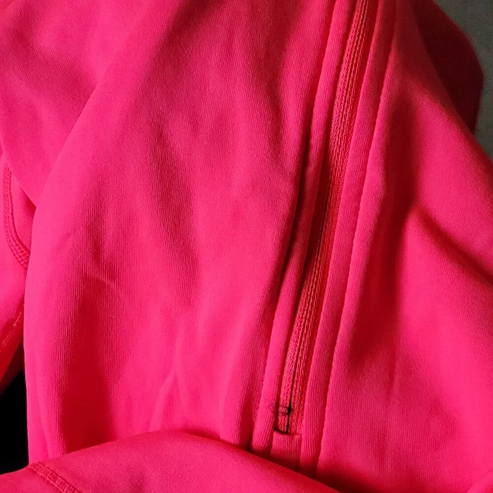 Nike Pro Hyperwarm Half-Zip 3.0 LS Training Pullover Coral Womens Small 620440 - Image 11