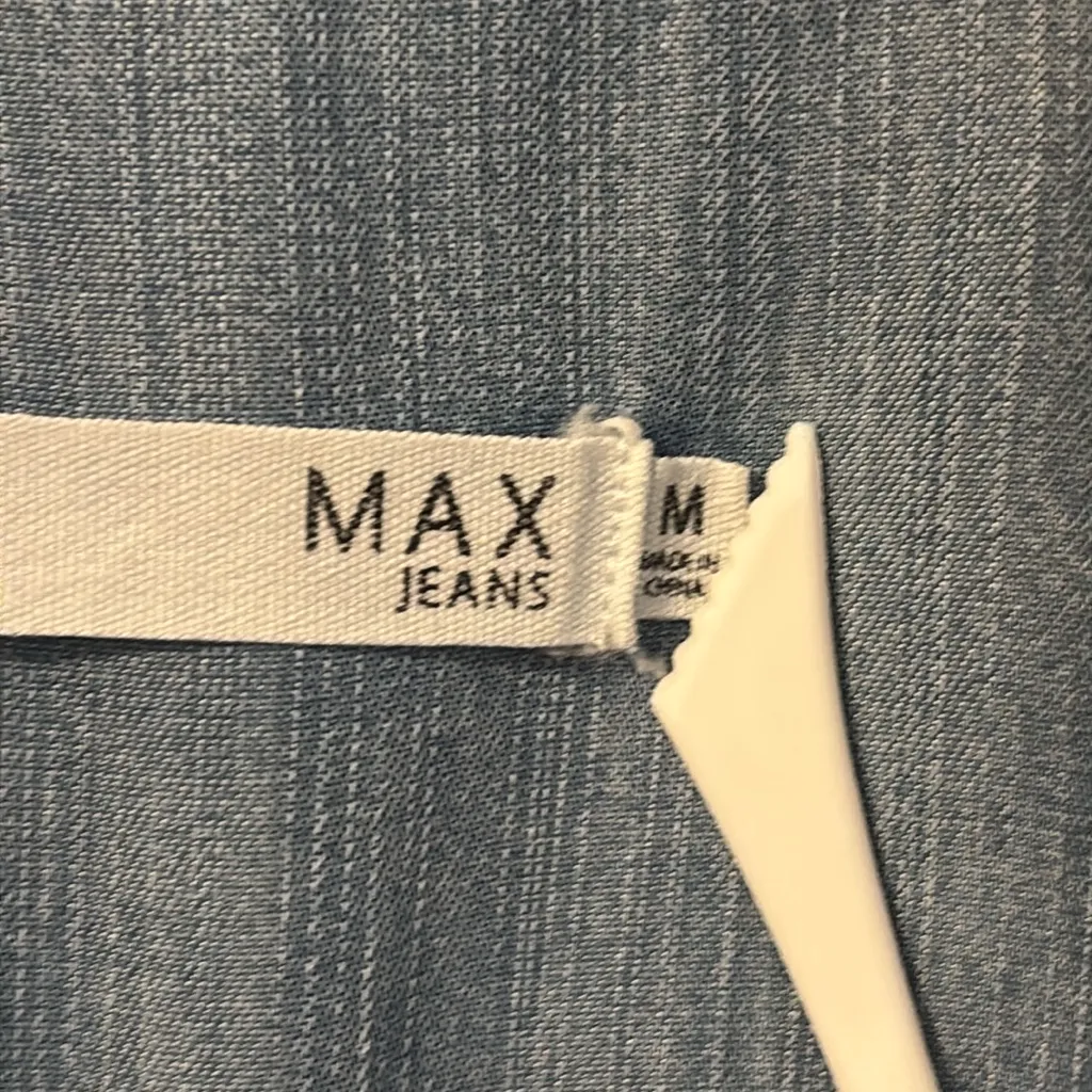Max Jeans Light Blue Trench Coat - Image 2