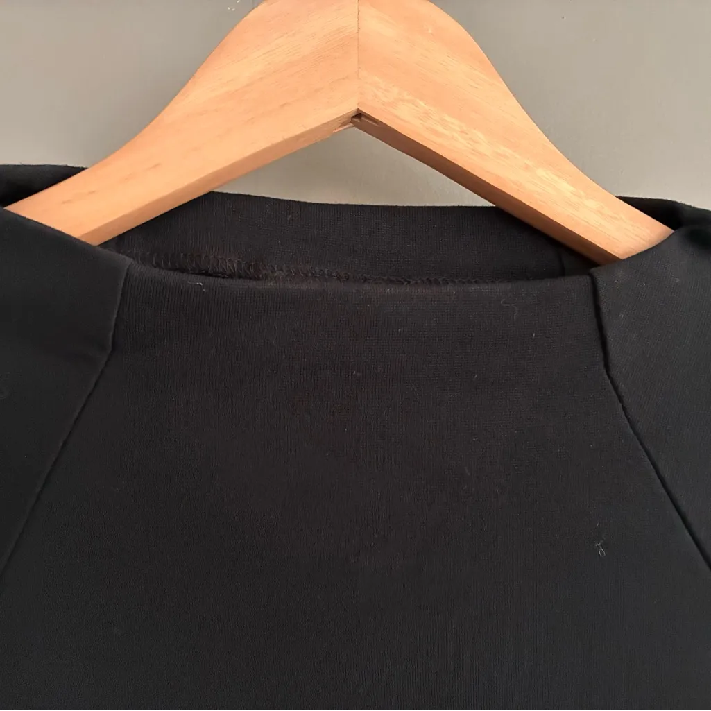 J. Jill Classic Black Ponte Boatneck Tunic - Image 5