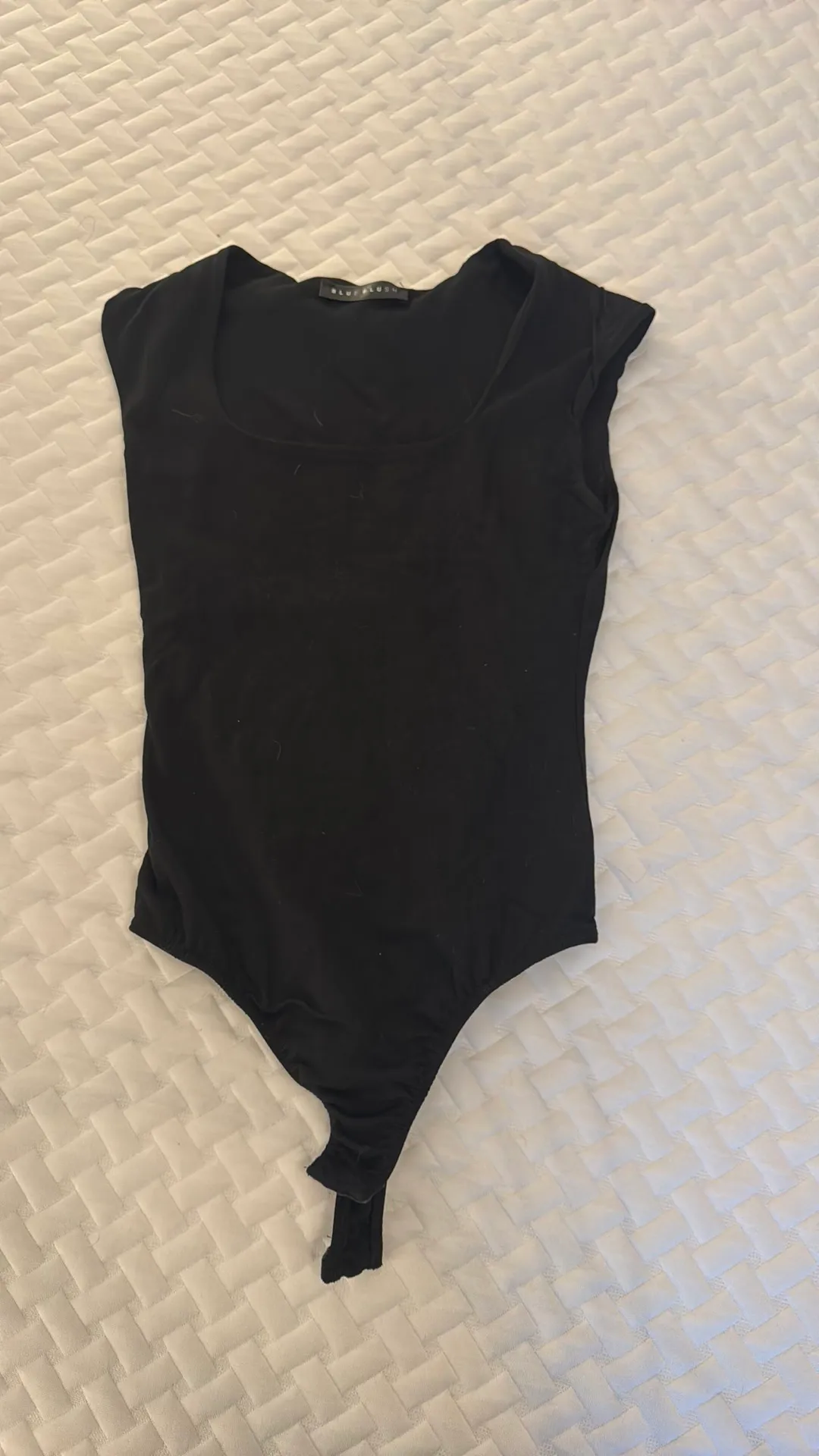 Blue Blush Bodysuit Black  - Image 7