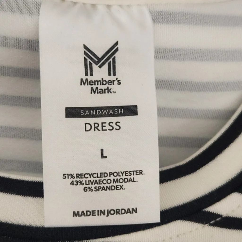 Member’s Mark Black and White Stripe Mini T - Image 8