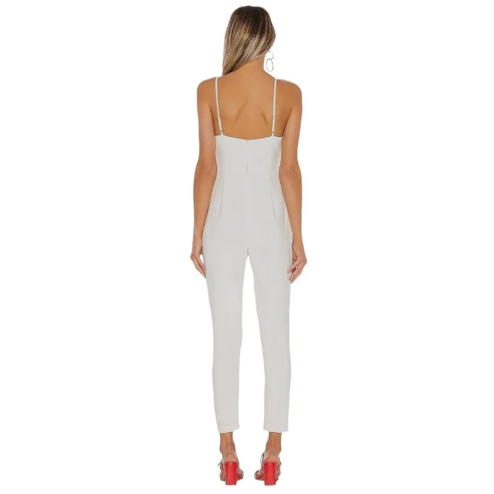 Lovers + Friends Norrie Jumpsuit in White XLarge New Womens - Image 2