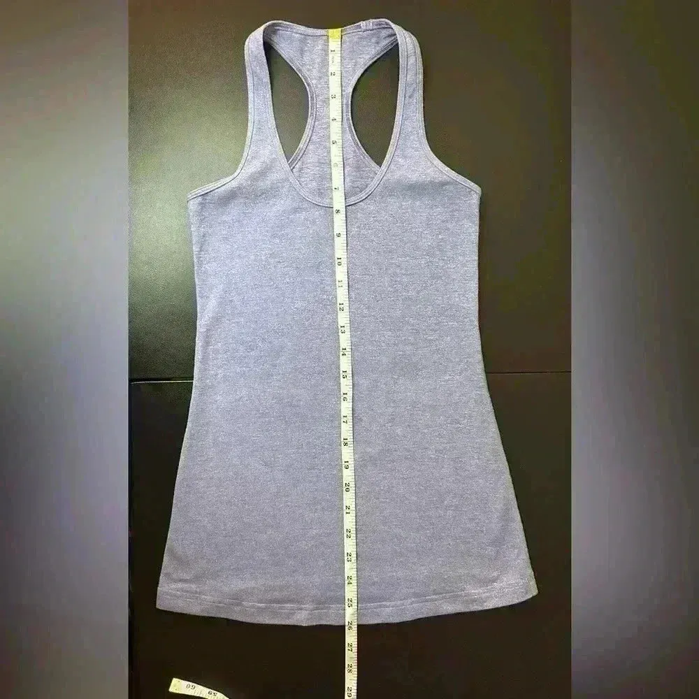 Lululemon razor back tank heathered lavender - Image 3