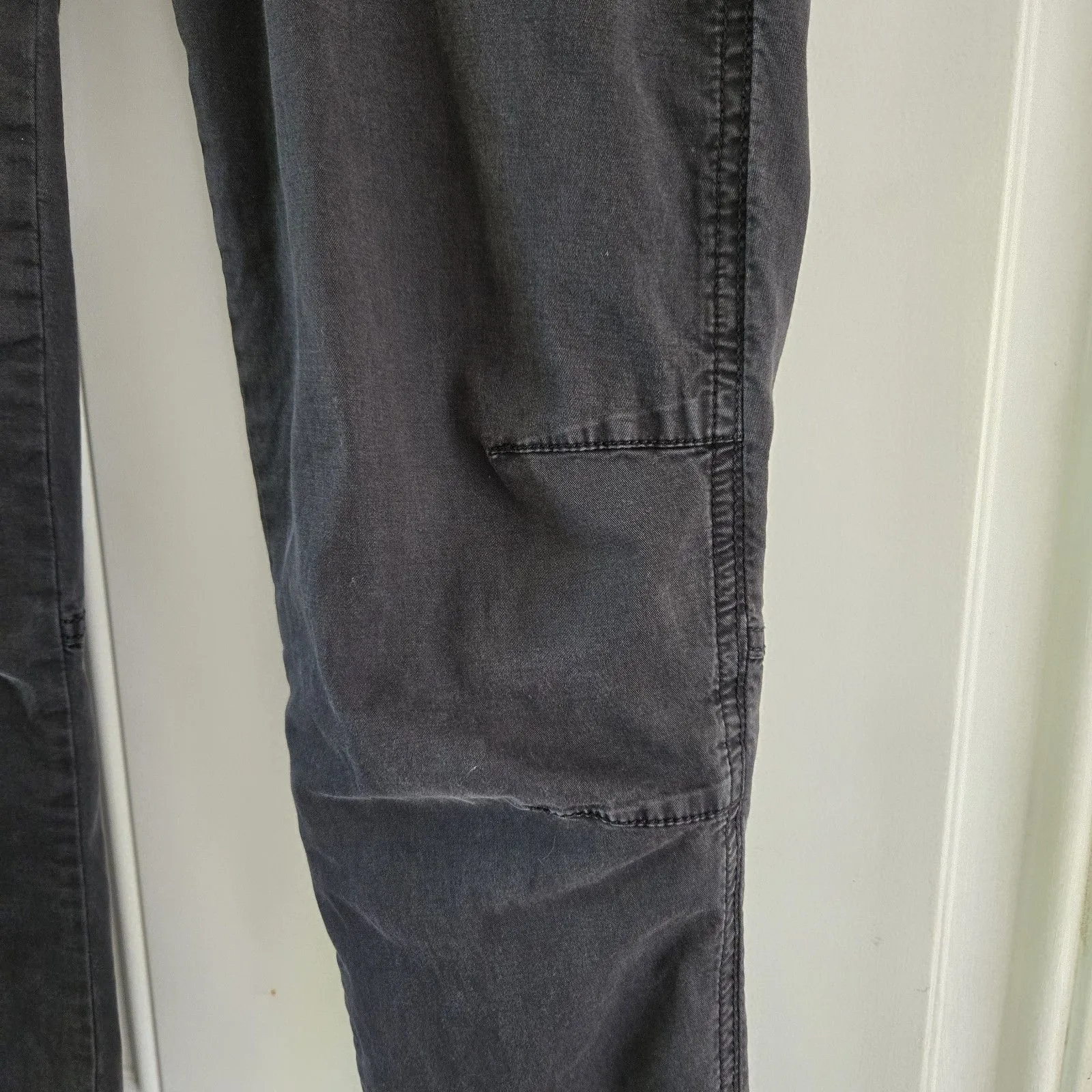 Lucky Brand The Cargo Pants Womens 2/26 Stretchy Black Vintage Y2K Streetwear - Image 8