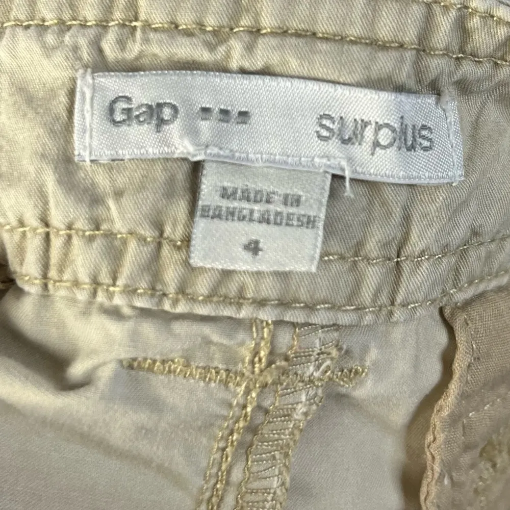 Gap Khaki Cargo Y2K Mini Skirt 4 - Image 4