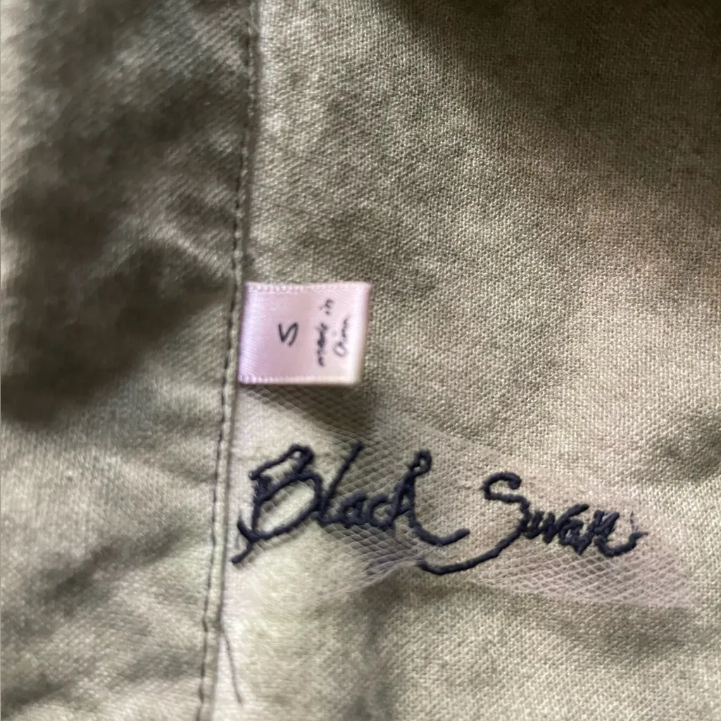 Black Swan Olive Green Vest - Image 3