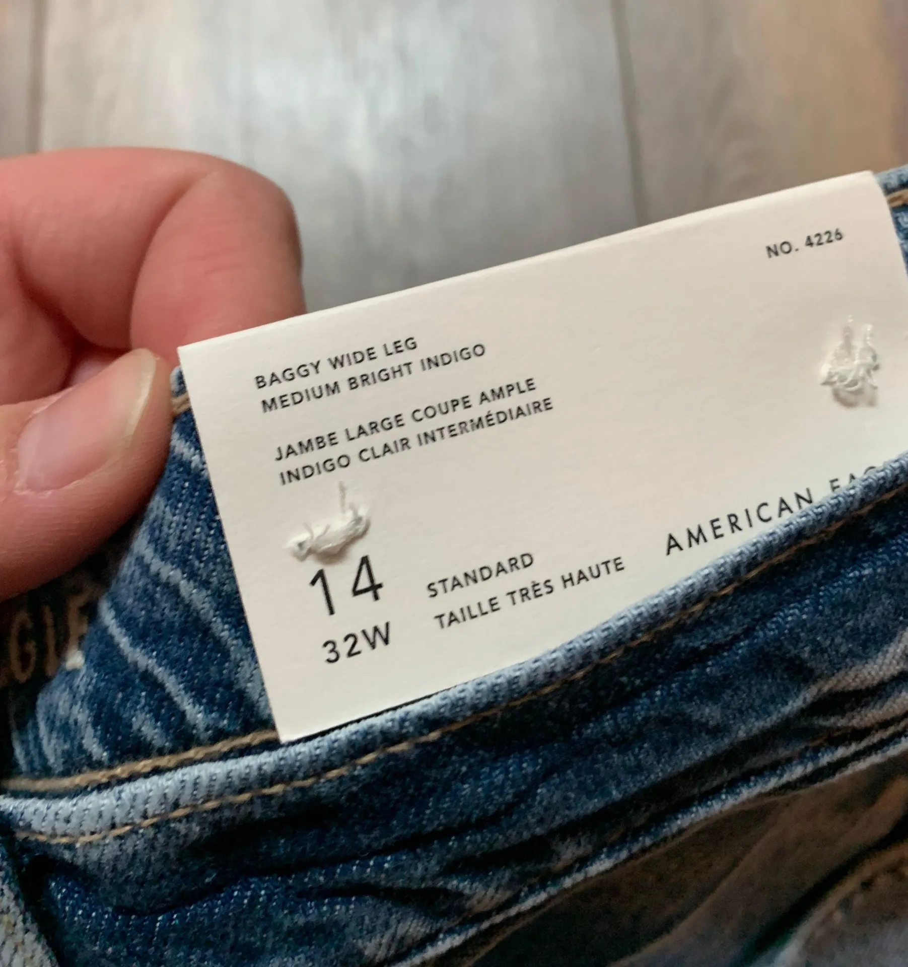 American Eagle NWT Baggy Wide Leg Jeans - Image 3