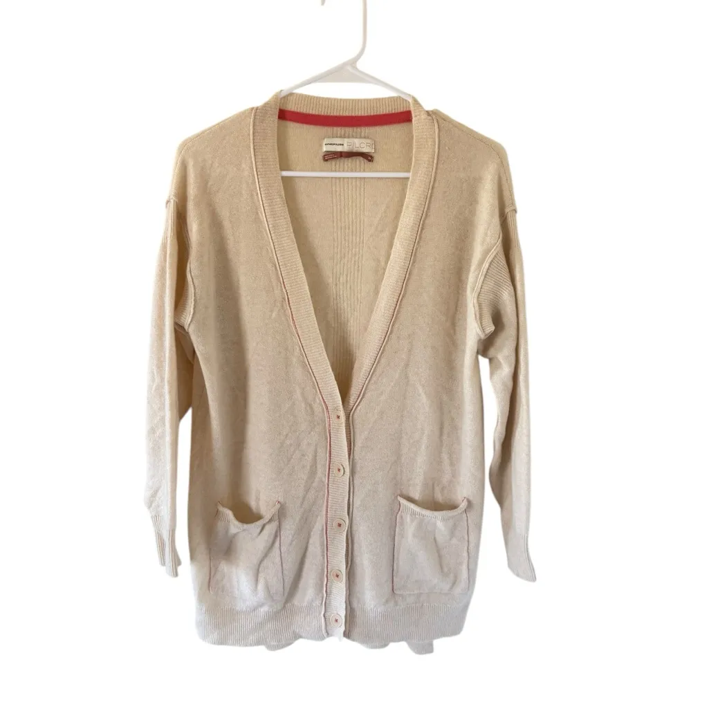 Anthropologie Pilcro Cashmere Kelly Boyfriend Cardigan - Image 9
