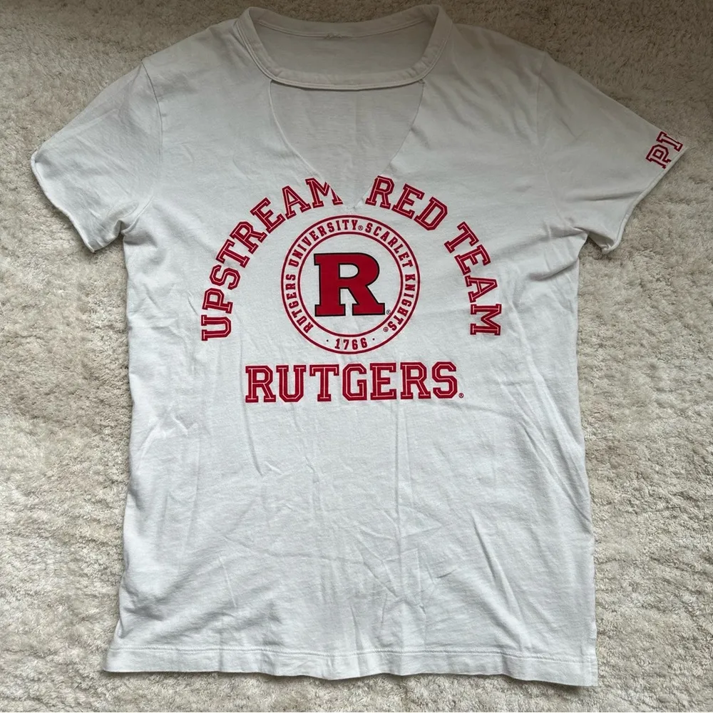 VS PINK Rutgers T-Shirt - Image 5