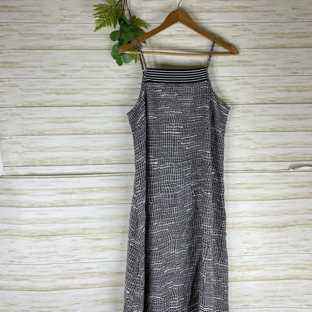 Prana Square Flowy Midi Handkerchief Hem Selene Dress - Image 4