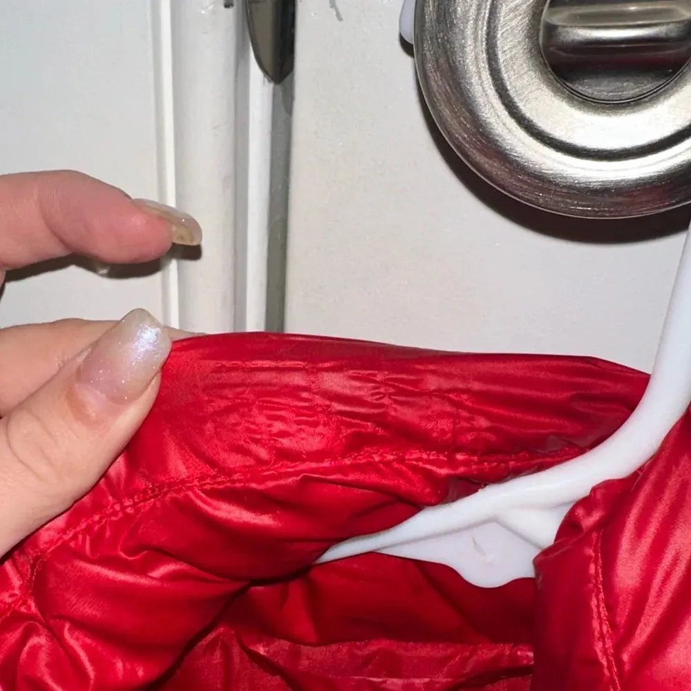 Women’s Red Michael Kors Puffer Jacket - Image 7