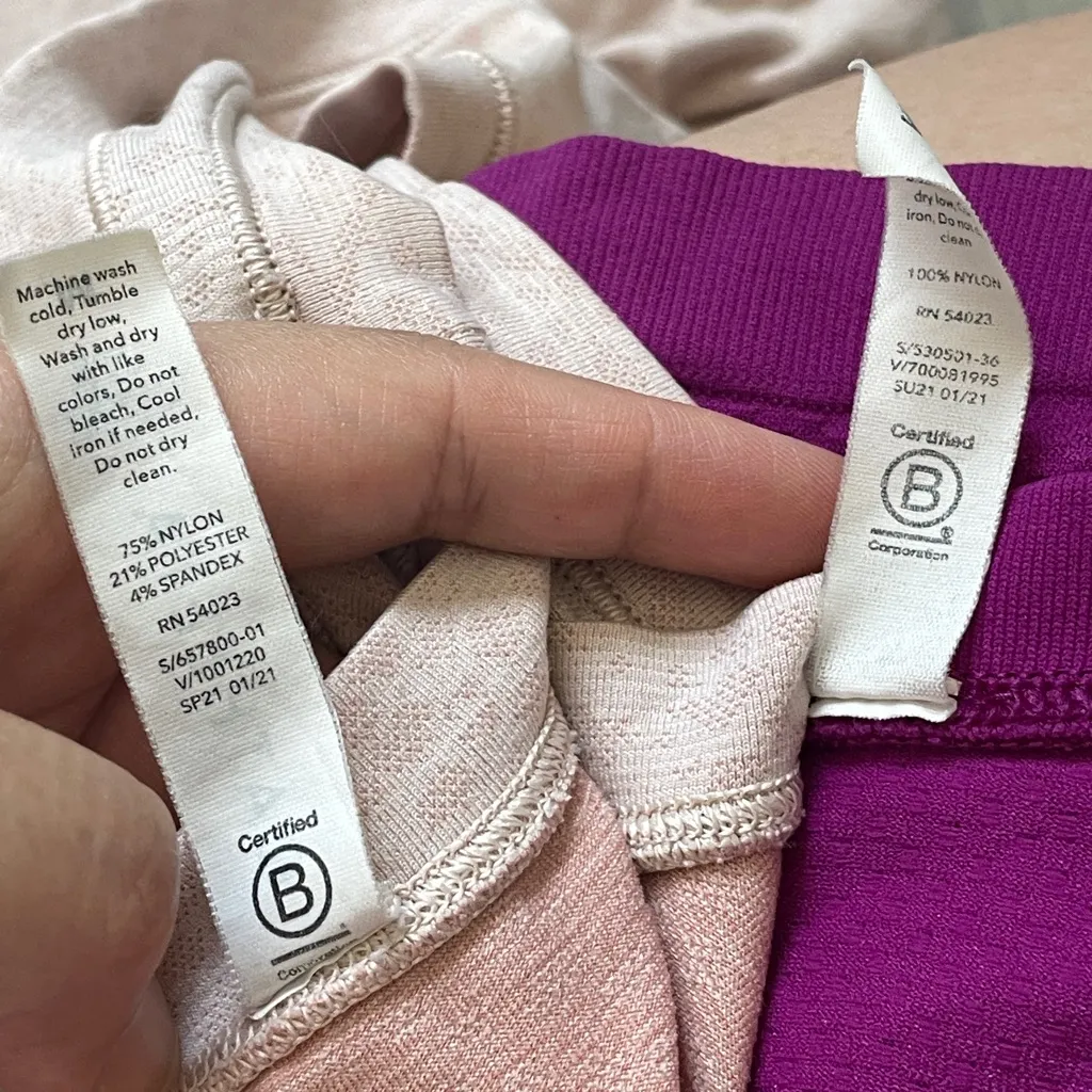 Athleta Workout Tank Tops racerback set of 2 womens Pink (medium) - Image 4