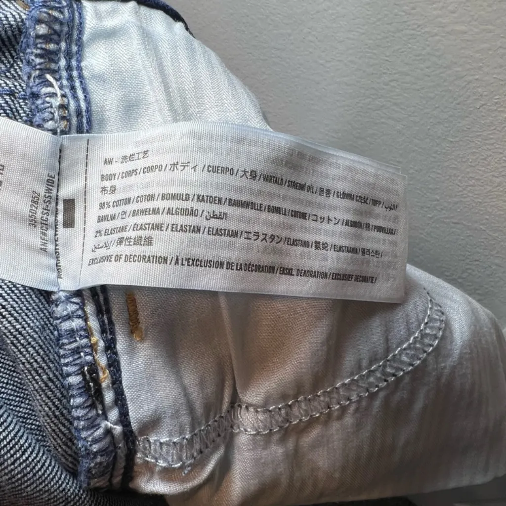 Abercrombie & Fitch Womens The Vintage Flare High Rise Jeans Medium Wash Size 10 - Image 13