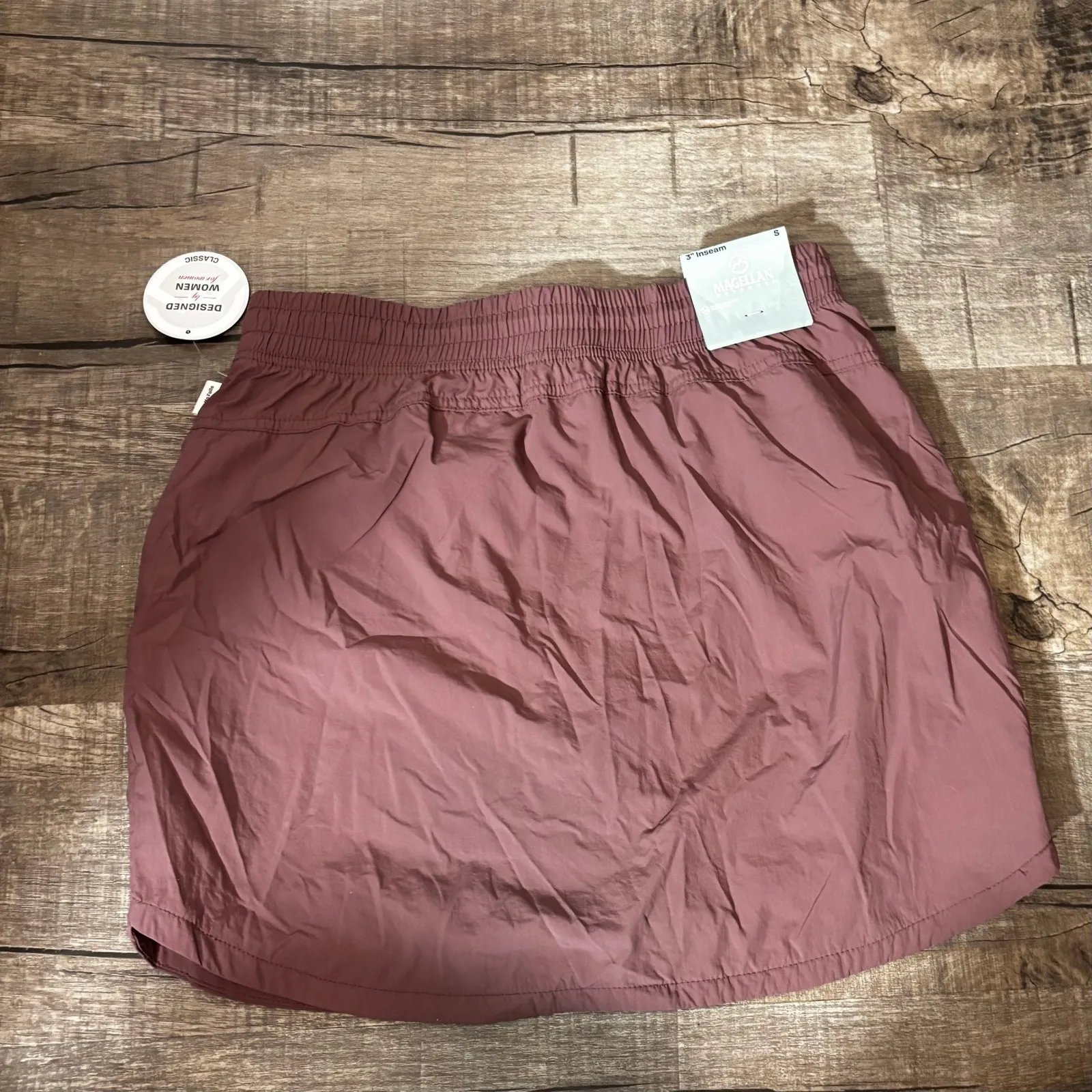 Magellan Outdoors Womens Classic Fit Rose Taupe Skort Sz S Water Repellent - Image 6