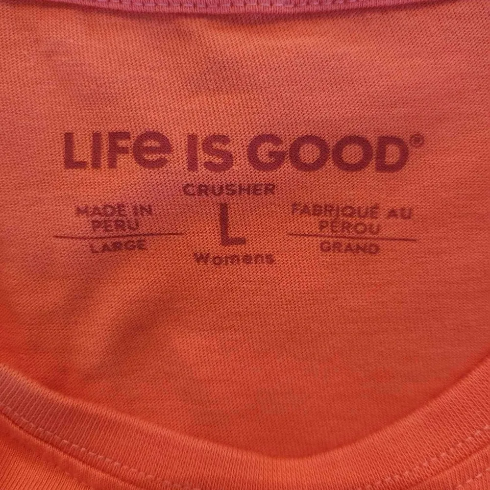 Life is Good Beach Chairs Florida Shirt Size Large - Image 5