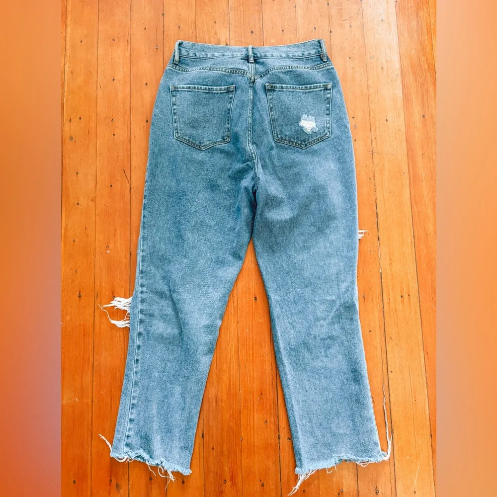 PacSun // High rise wide leg distressed jeans - Image 3
