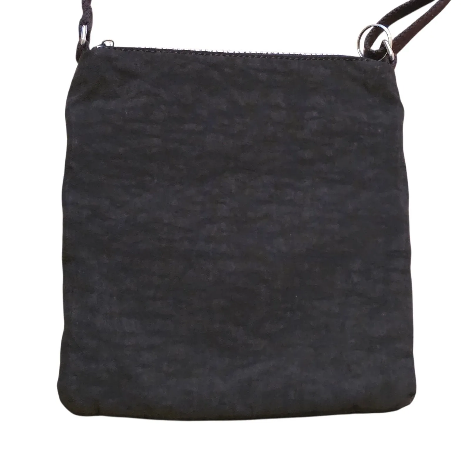 Kipling Keiko Crossbody Mini Bag Adjustable Strap Purse Black Zip No Fob 8"x8" - Image 3