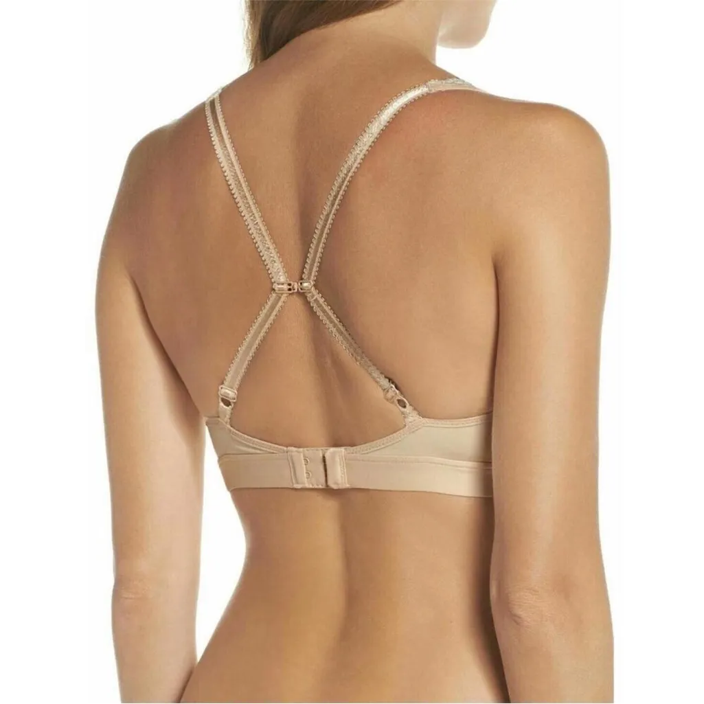 Wacoal Embrace Floral Lace Wirefree Bralette 852191 Size 32 - Image 3