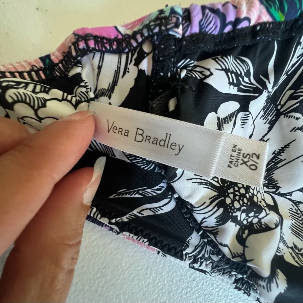 Meadow & meadow eva bikini floral pink black size small 2 piece - Image 10