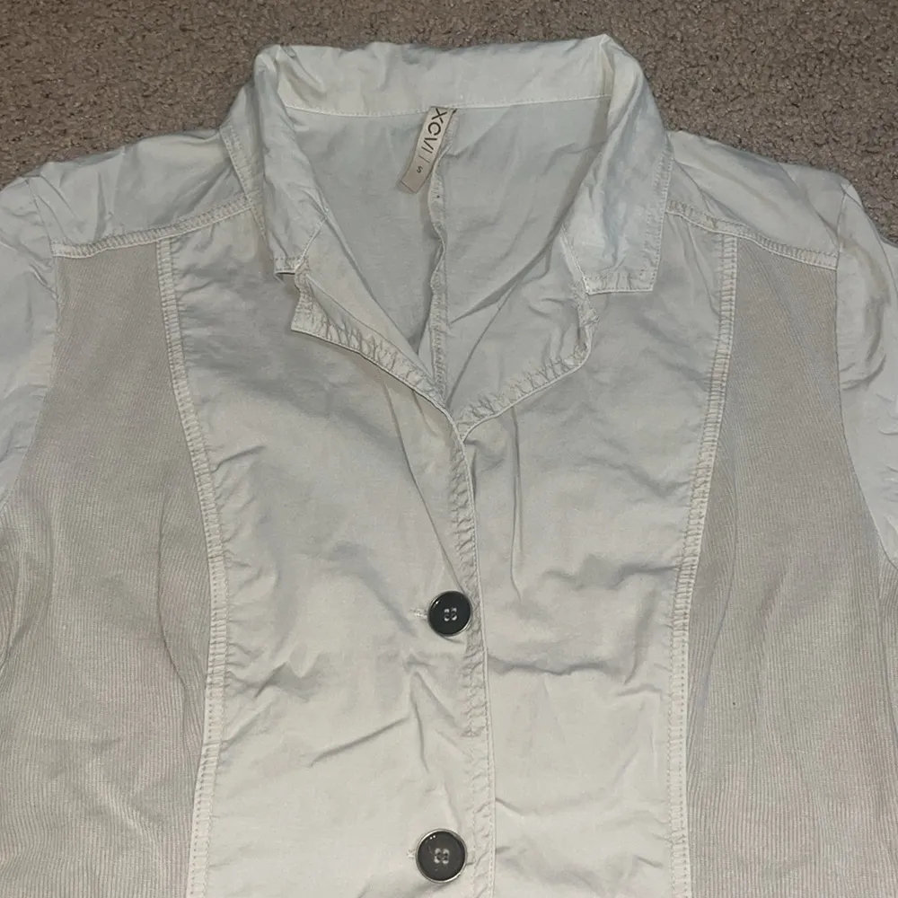 XCVI Keane Jacket Lightweight Parchment Beige Small‎ - Image 5