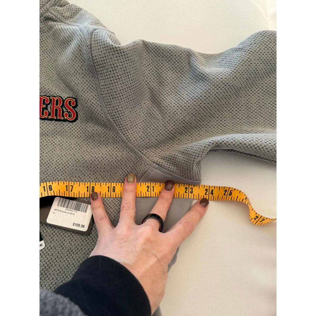 Antigua Women's 49ers Style's Course Jacket XL - Image 7