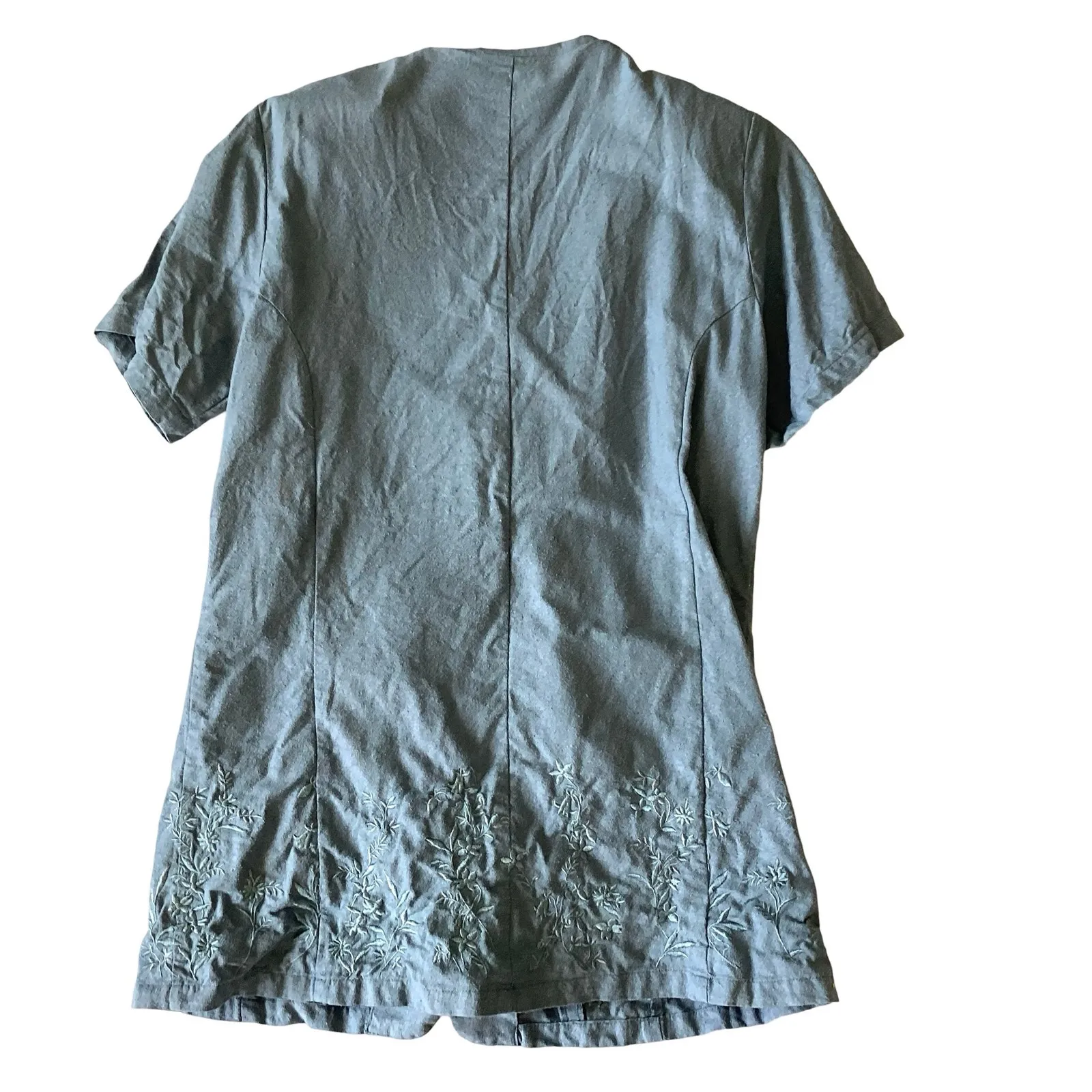 Vintage Alexander Steven Silk Outfit Blue - Image 7