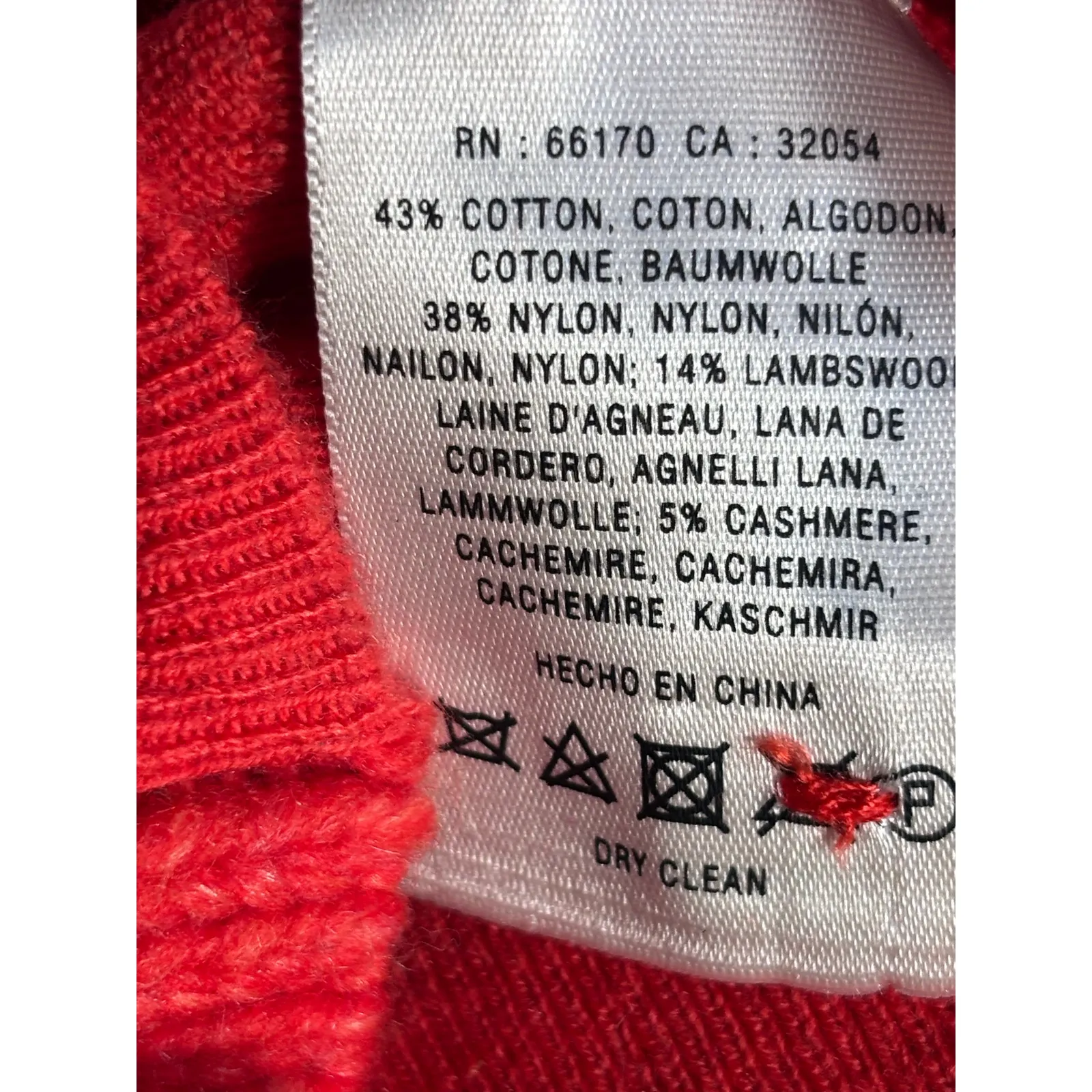 Anthropologie Field Flower Penguin Bright Cherry Red Knit Cardigan Sweater New Size M - Image 9