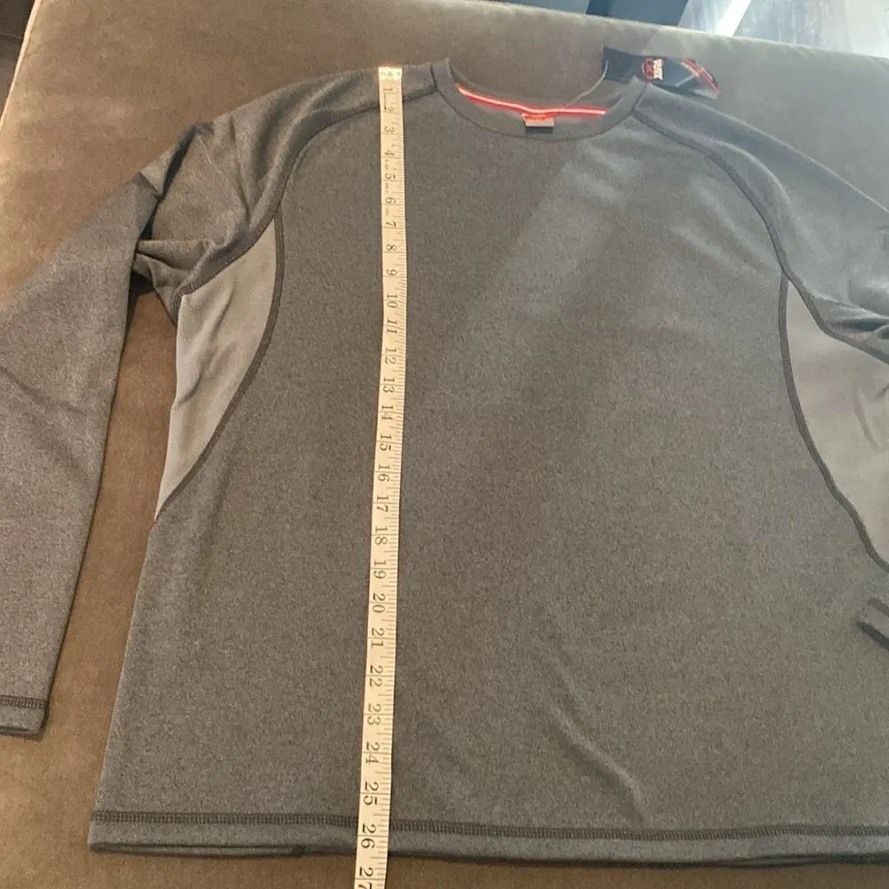 Women’s Xara Gray Fleece Lined Long Sleeve Athletic Sweatshirt Size L NWT Size L - Image 7