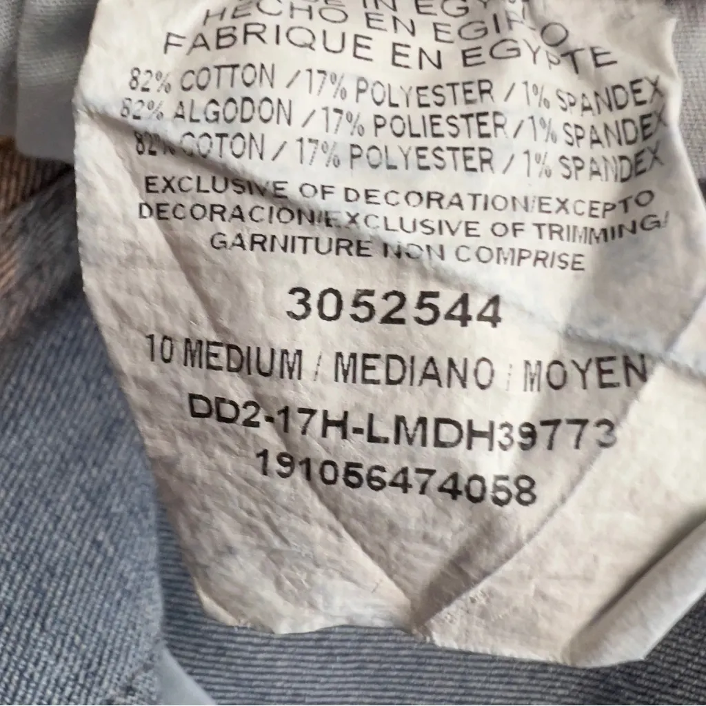 Lee Relaxed Fit Bootcut Size 10 Medium Blue Denim Jeans 5 Pockets - Image 12