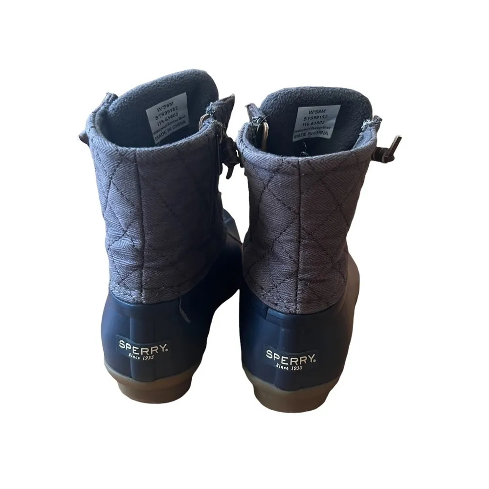 SPERRY Saltwater Quilted Waterproof Duck Boots - Image 6
