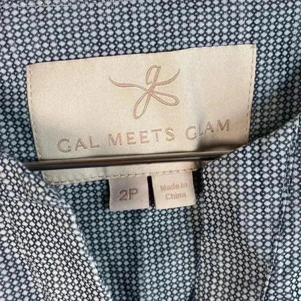 Gal Meets Glam Blue Sleeveless Button Down Gingham Midi Dress - Image 7