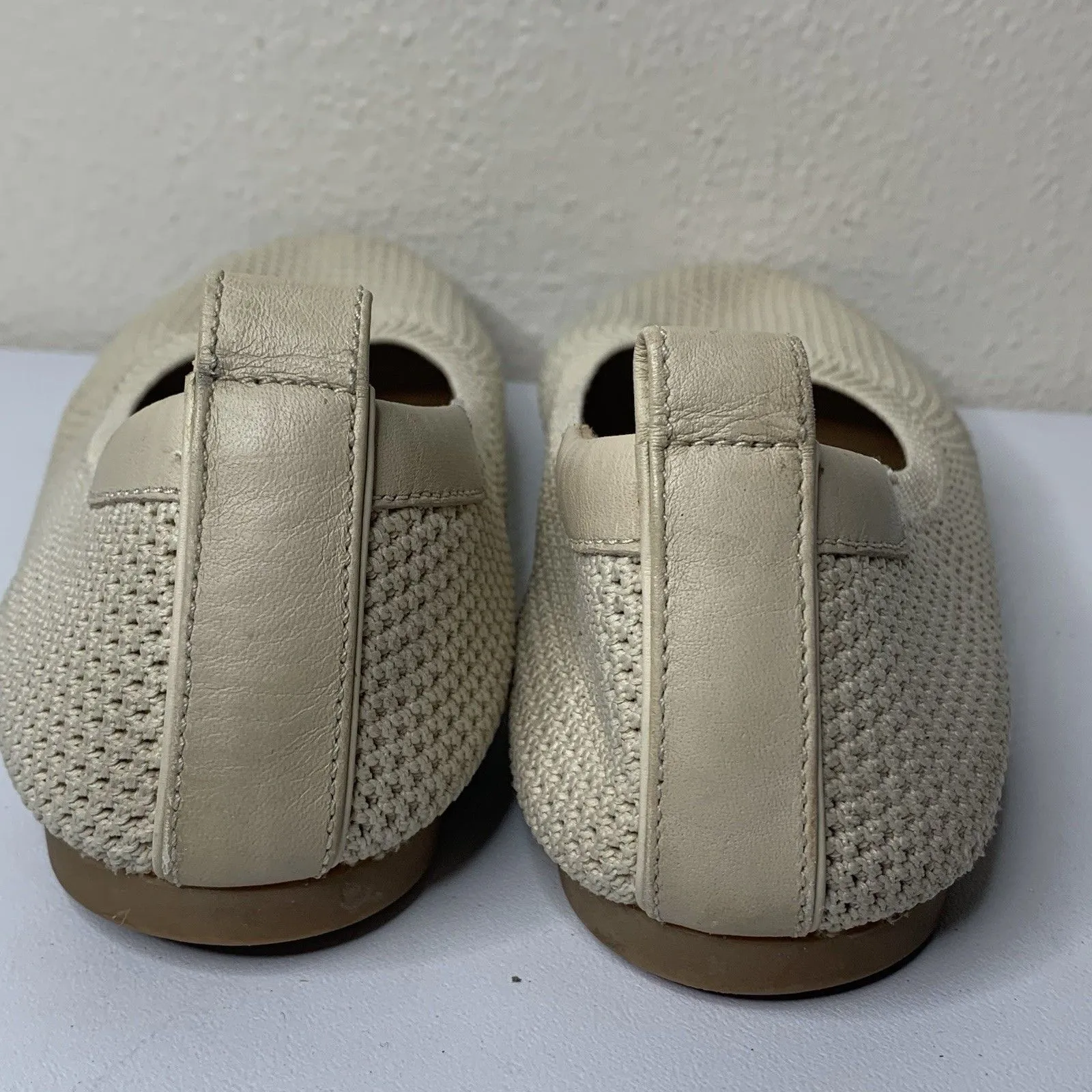 Everlane The Mesh Day Glove Flats Cream Women’s Sz 10, Fits Small. Like 9 - Image 5