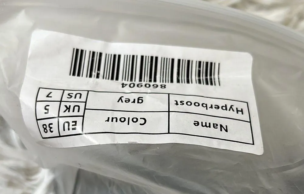 HYPER Women’s Hyperboost Slip On Memory foam platform shoes in grey/black size 7 - Image 3