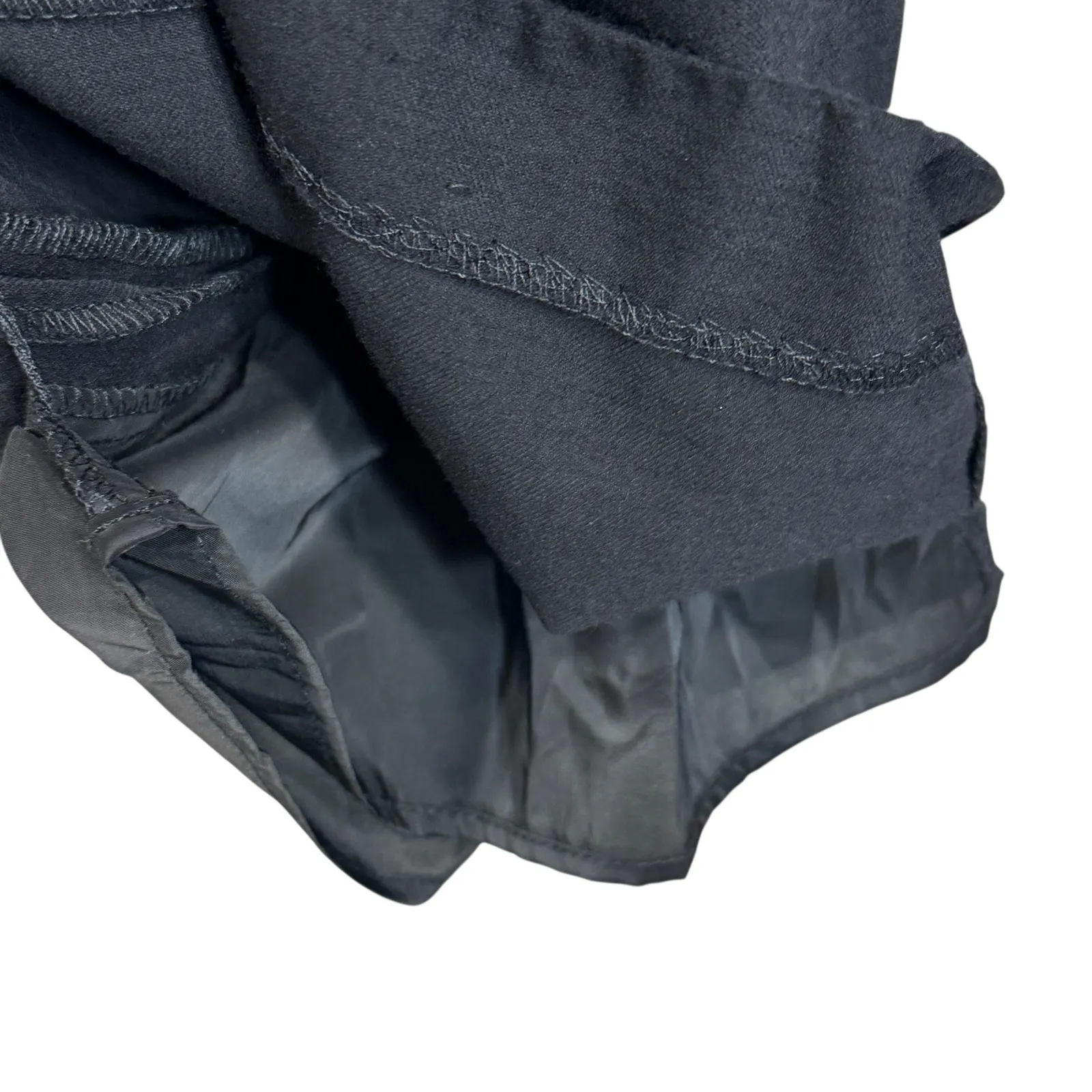 Talbots SZ 16 Signature Wide Leg Pants Wool Blend Lined Pockets Hi-Rise Zip-Fly - Image 8