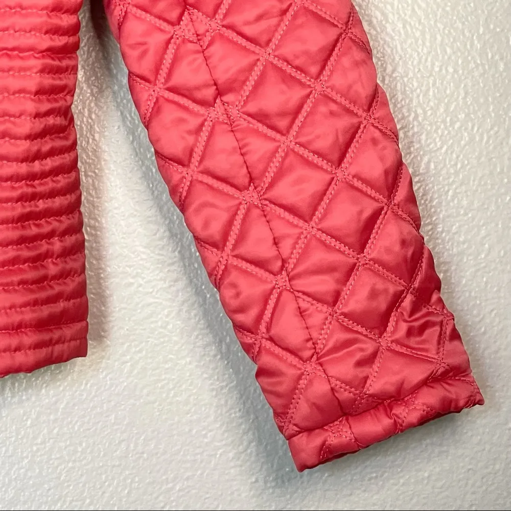 Marc New York Andrew Marc Quilted Pink Zip Front Jacket Size Small - Image 9