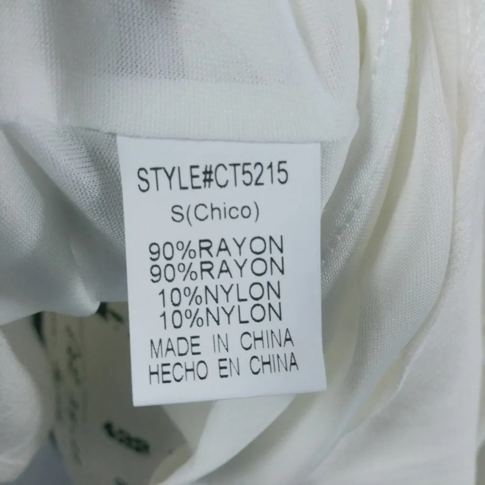 Crescent Long Sleeve Babydoll Top S - Image 6