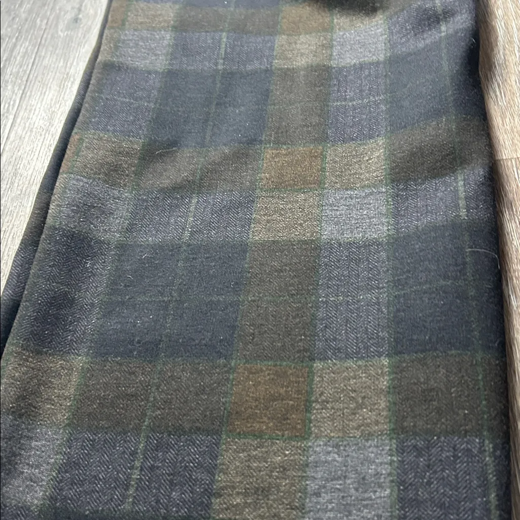 Kut from the Kloth High Rise Skinny Plaid Pants Size 16 - Image 7